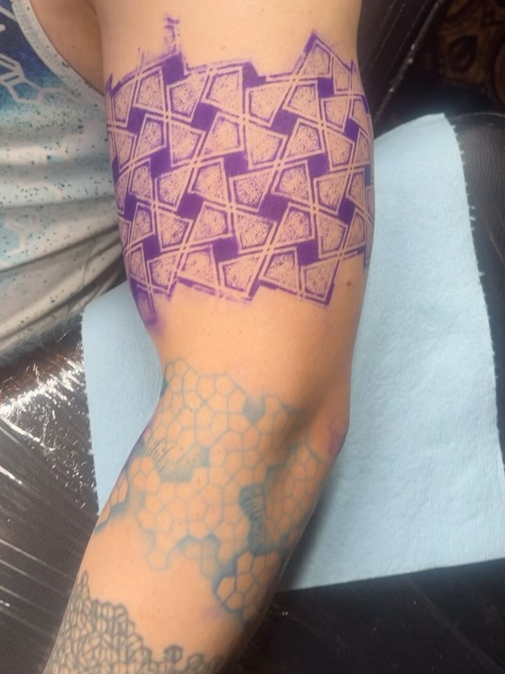 Frank Vortex tattoo 3