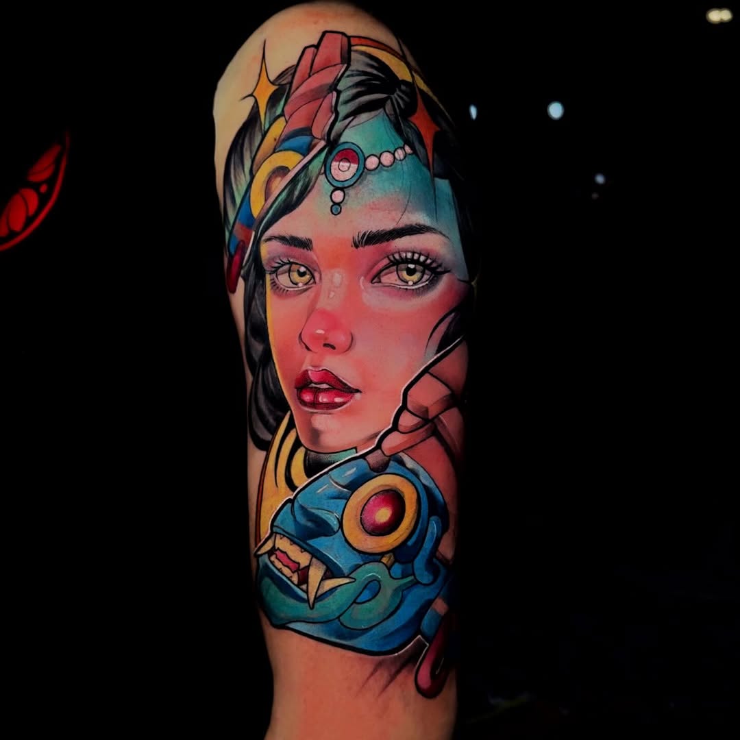 Tattoo by Ruben Charre