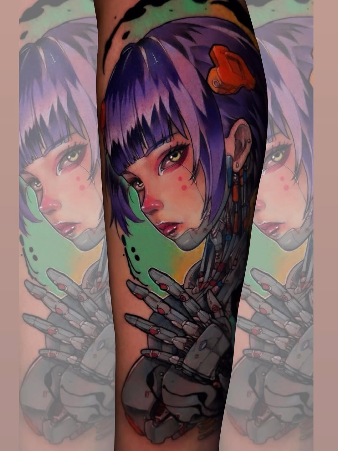 Tattoo by Ruben Charre